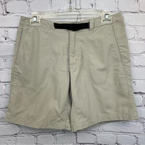 Columbia GRT Trekker Belted Omni-Dry Outdoor Hiking Shorts Khaki Tan Sz 6